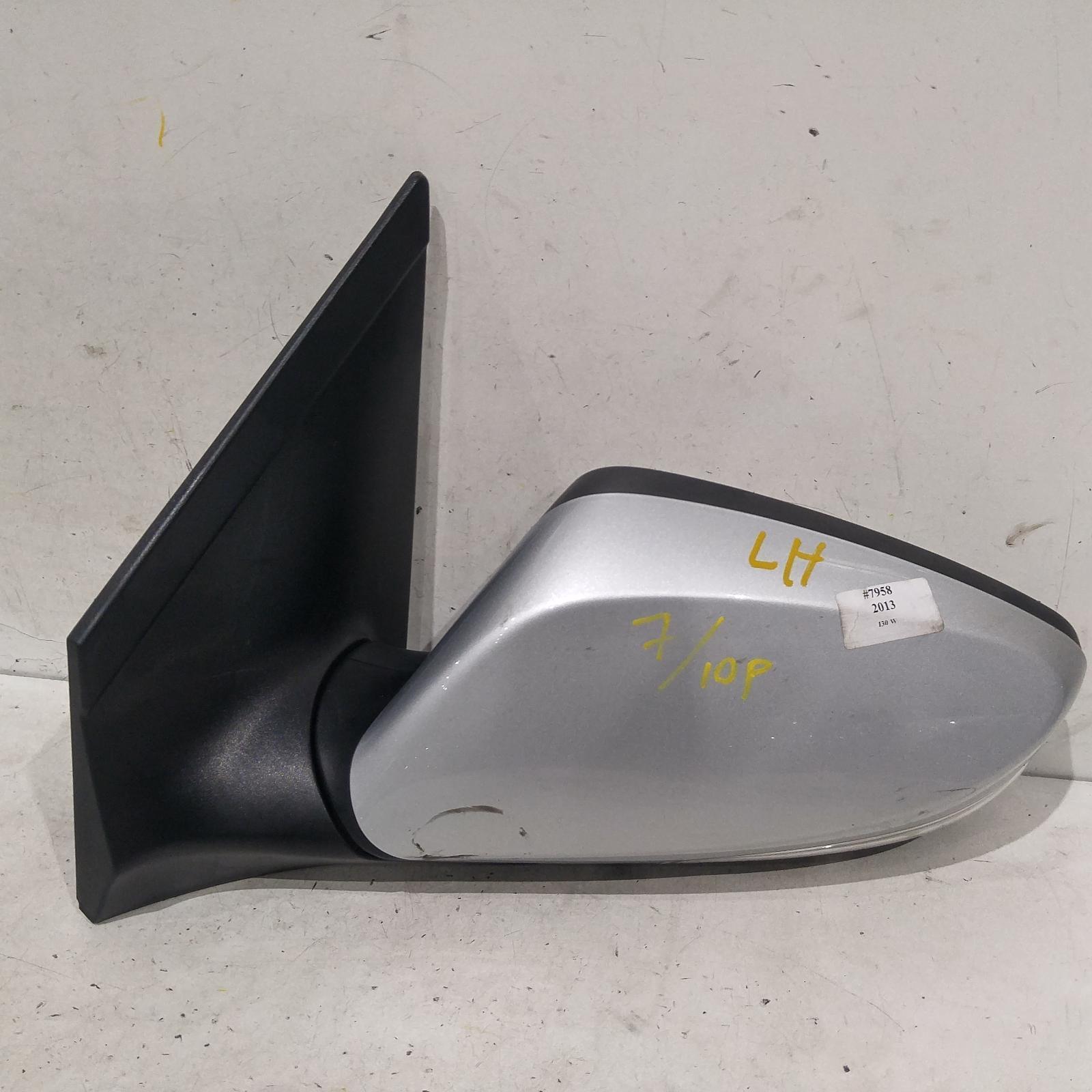 I30 Door Mirror Left 2012-2017 gd,hatch (s. korea vin kmhd),power folding,w/ indicator and puddle lamp type,03/12-02/17 partwh #351432