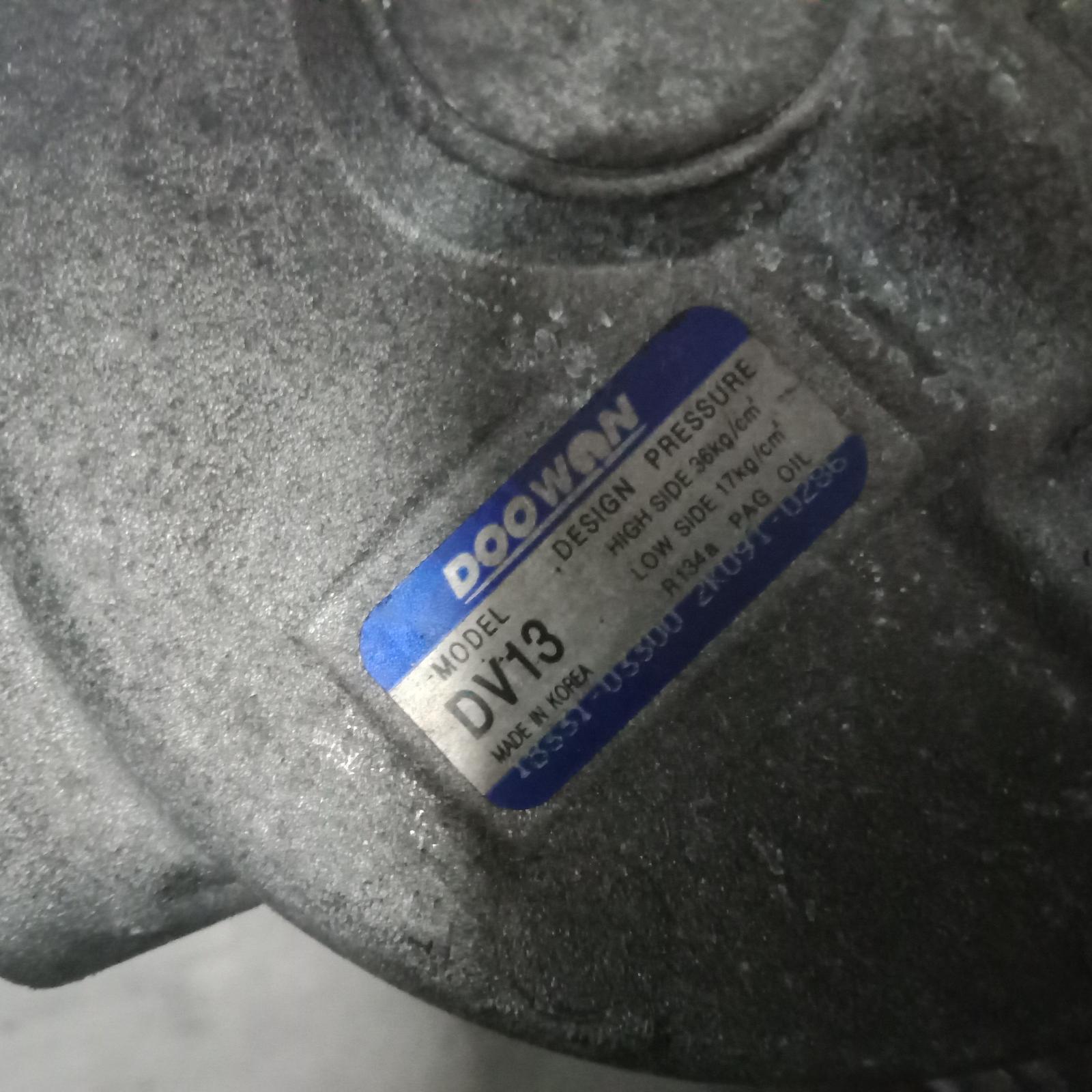 Veloster Aircon Compressor 2011-2014 fs,1.6,g4fd/g4fj,petrol,12/11-02/14 00013040 #352534