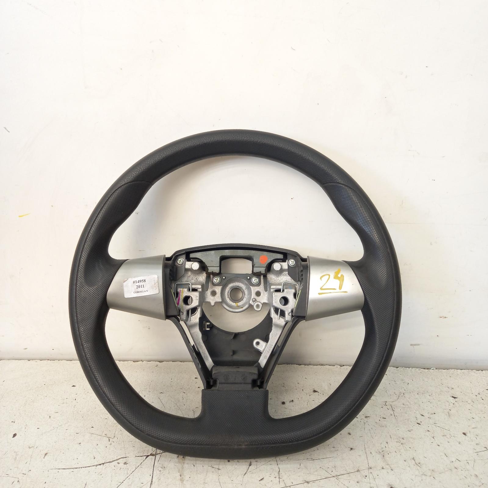 Corolla Steering Wheel 2009-2013 vinyl,zre152/153r,sedan,11/09-12/13 00014958 #355838