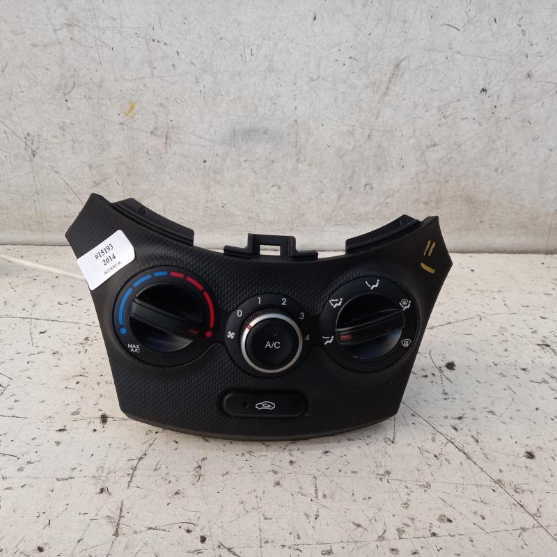 heater/aircon controls