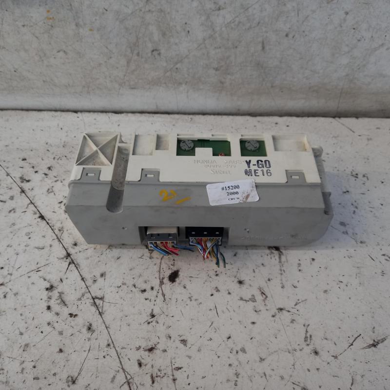 heater/aircon controls