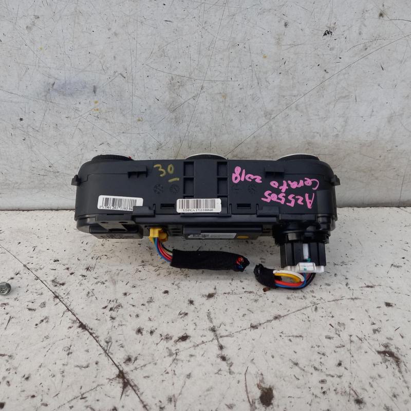 heater/aircon controls