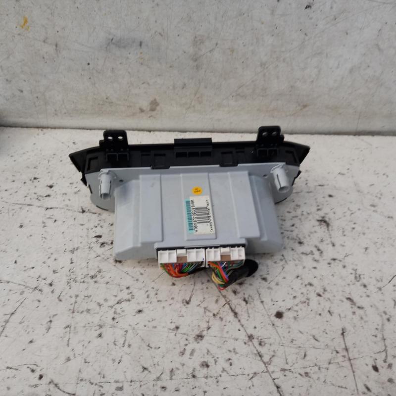 heater/aircon controls