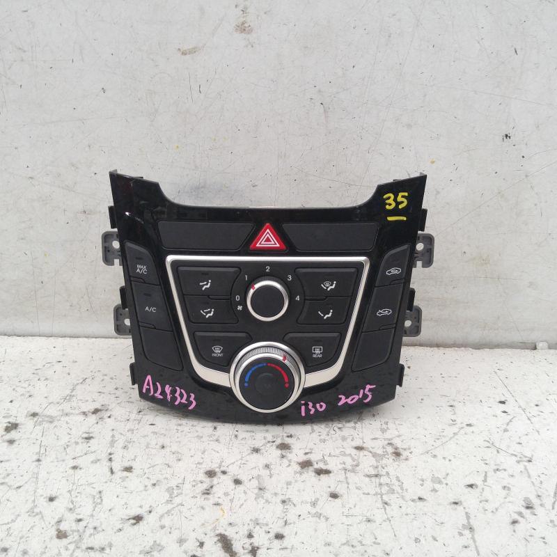 heater/aircon controls