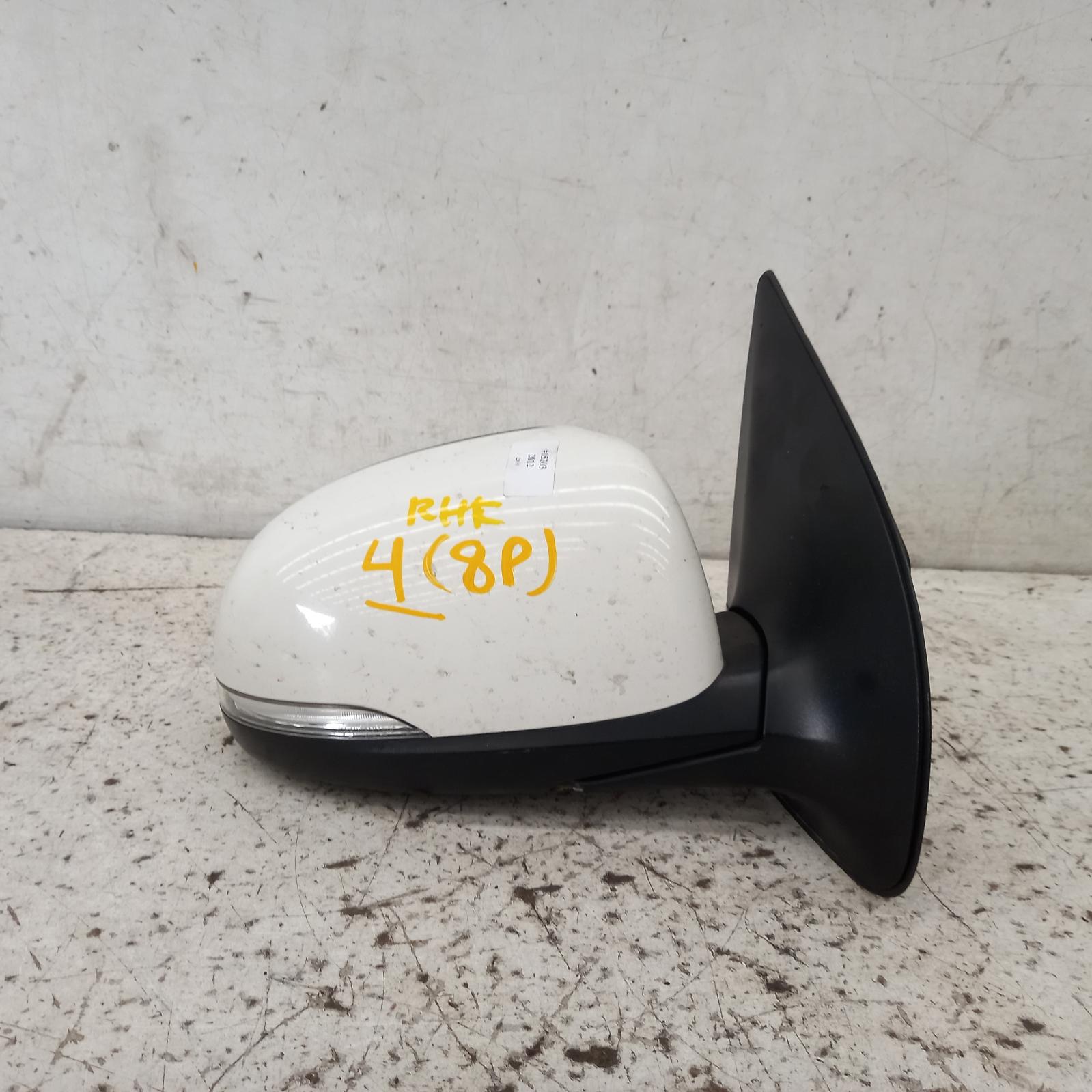 I20 Door Mirror Right 2012-2015 pb,power folding,w/ flasher type,03/12-12/15 00015303 #366317