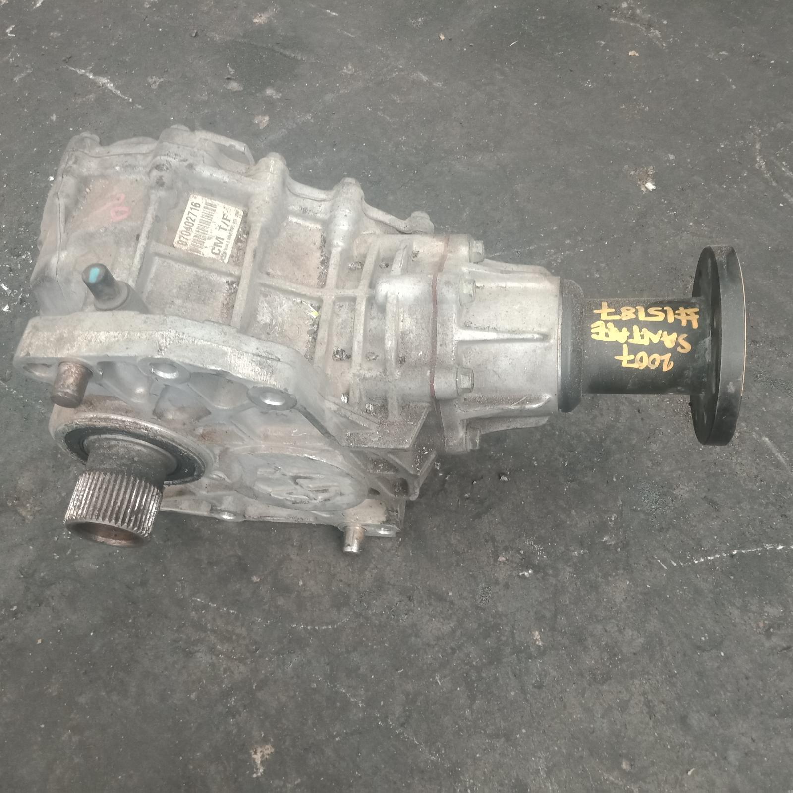367061, Used transfer case for 2007 Santa fe auto, petrol, 2.7, g6ea