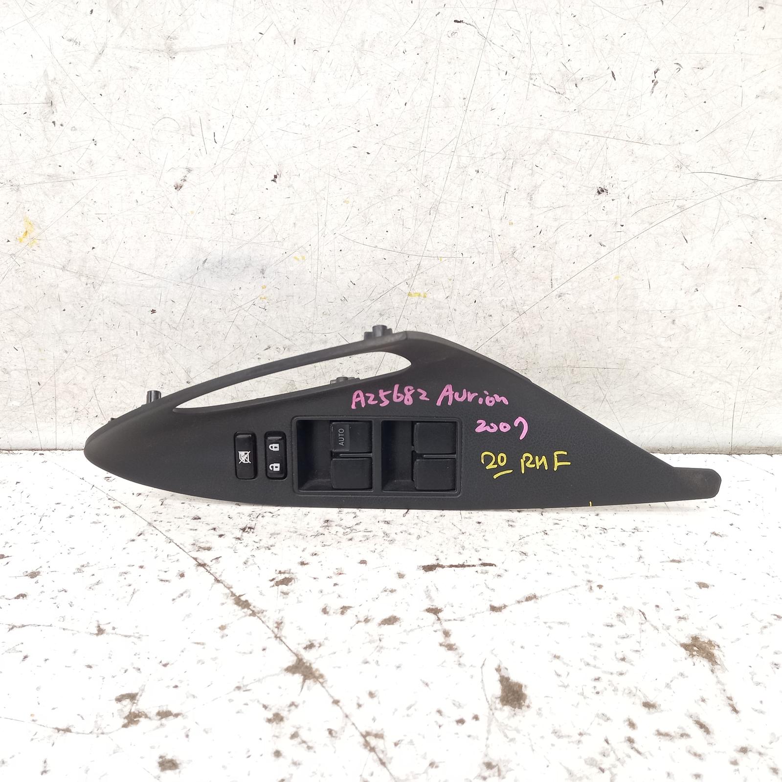 Aurion Power Door Window Switch 2006-2012 rh front (master switch),gsv40r,10/06-03/12 partwh #368876