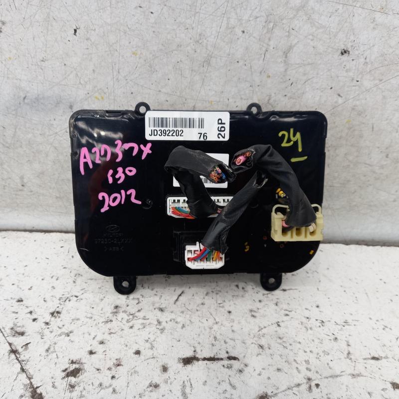 heater/aircon controls