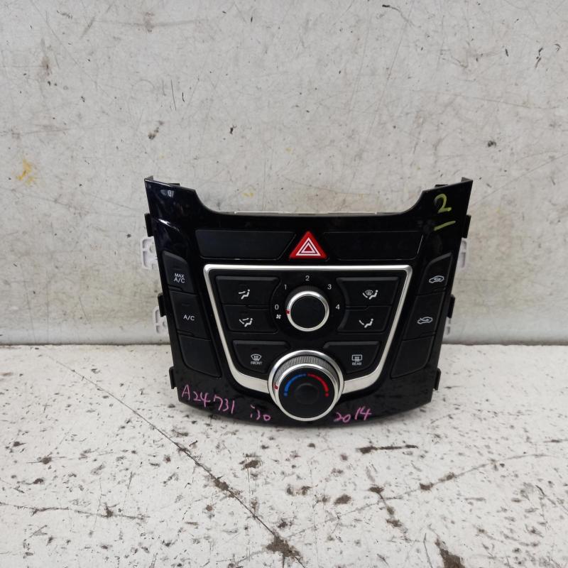 heater/aircon controls