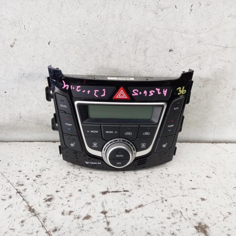 heater/aircon controls