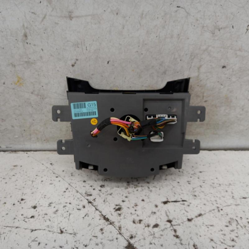 heater/aircon controls