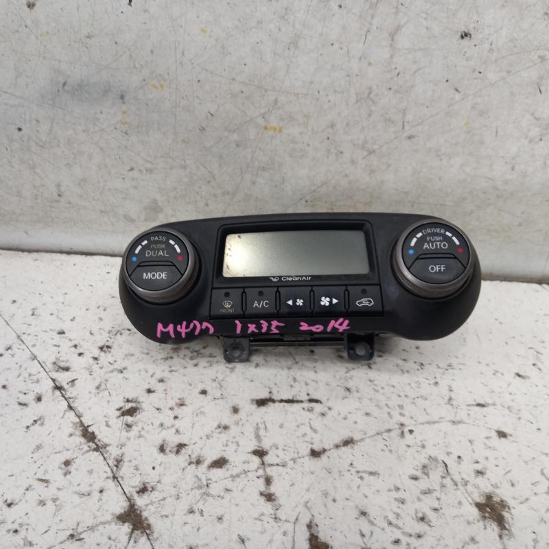 heater/aircon controls