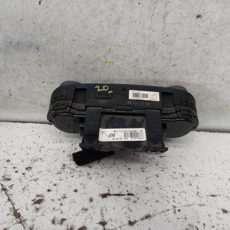 heater/aircon controls