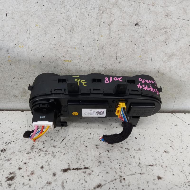 heater/aircon controls