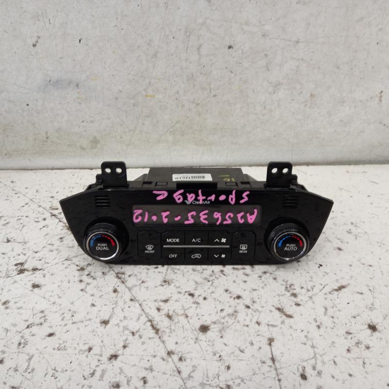 heater/aircon controls