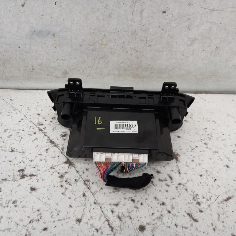 heater/aircon controls