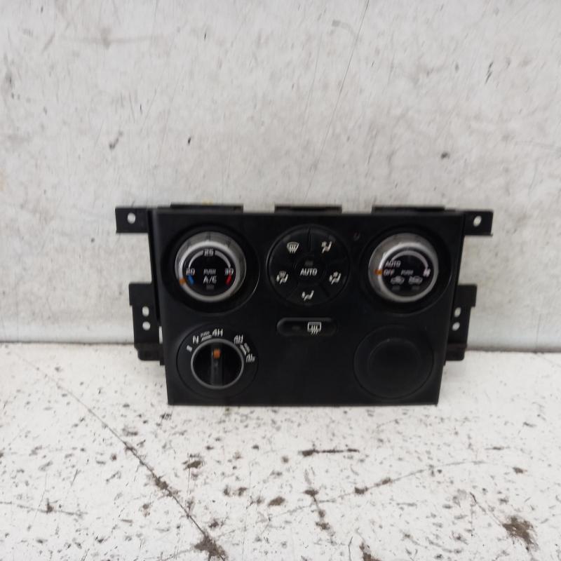 heater/aircon controls