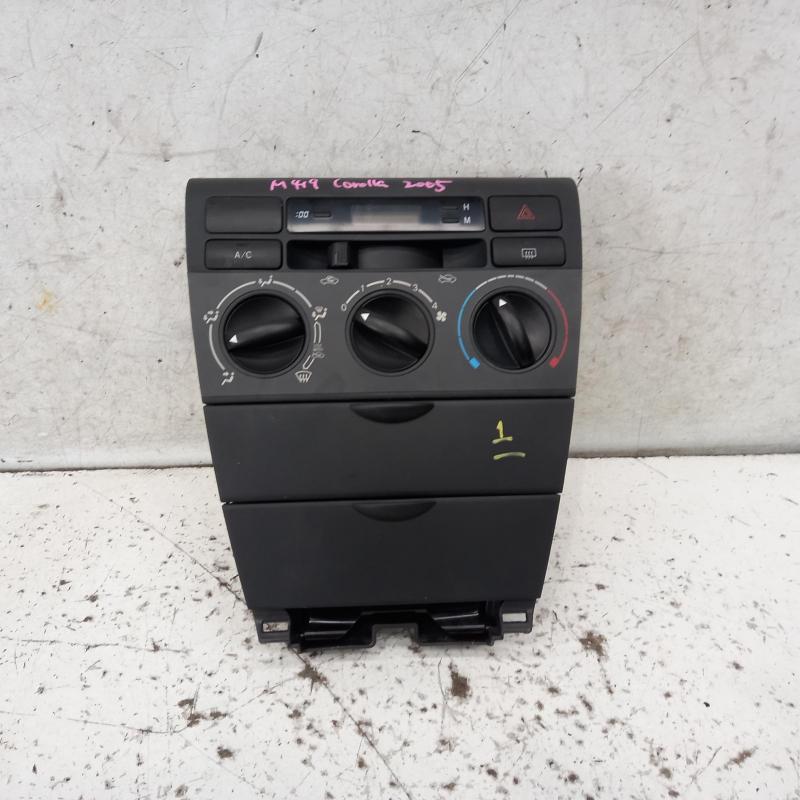 heater/aircon controls