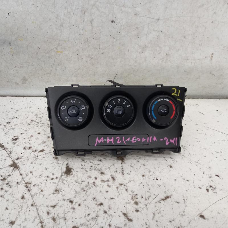 heater/aircon controls