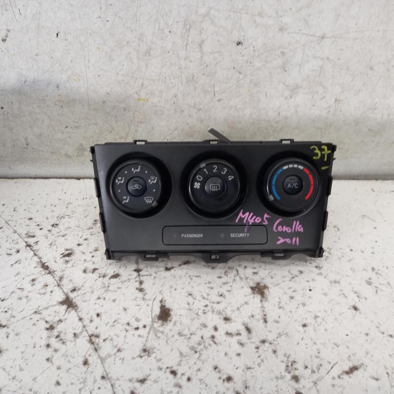 heater/aircon controls