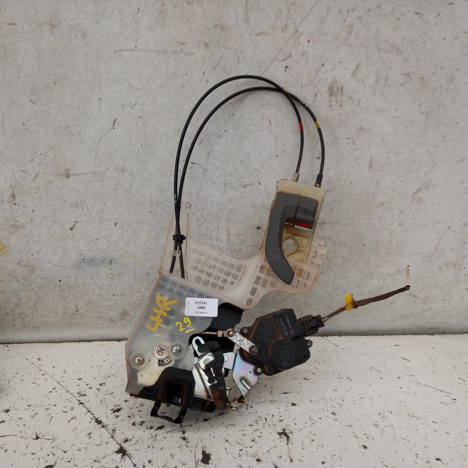 Tucson Door/boot/gate Lock 2004-2010 left rear door lock,08/04-01/10 00015341 #369638