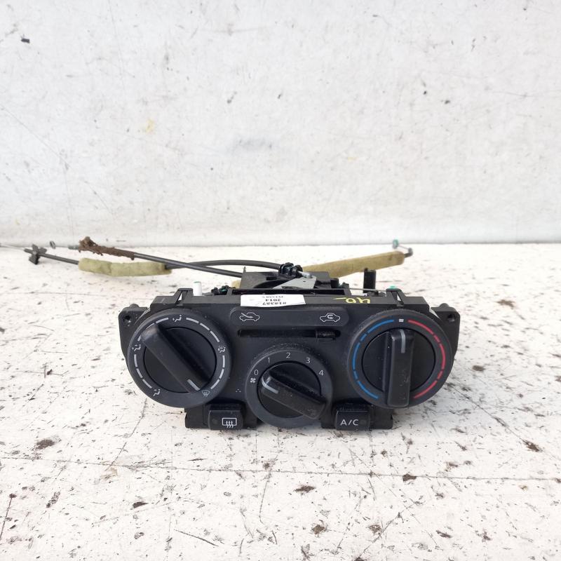 heater/aircon controls