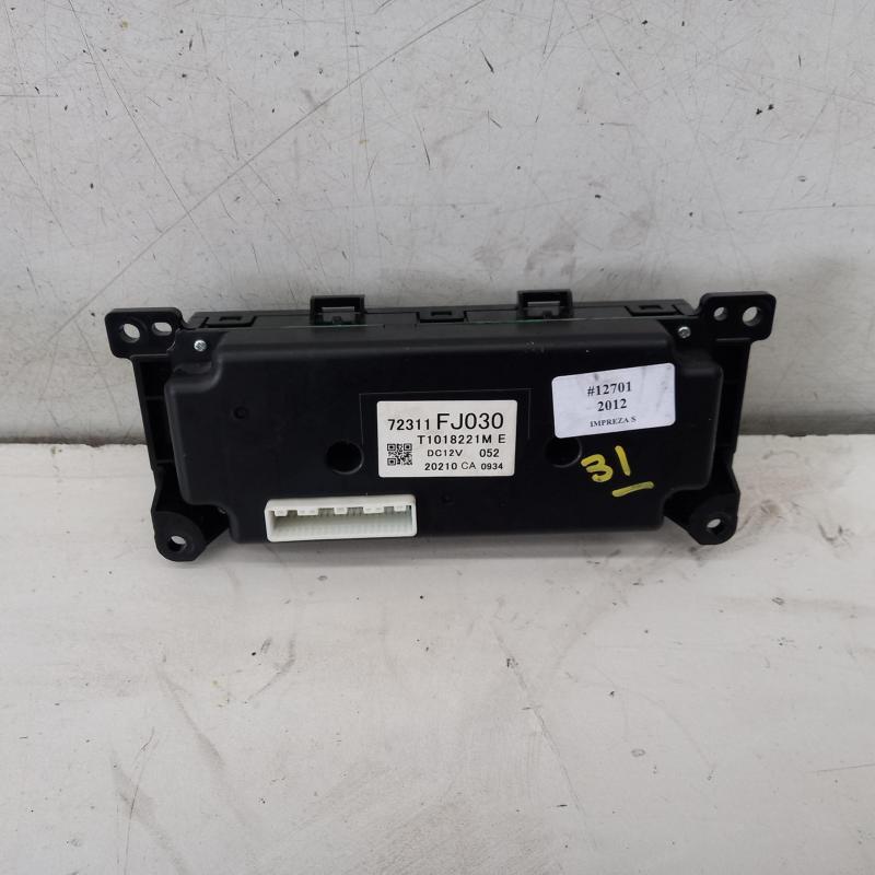 heater/aircon controls