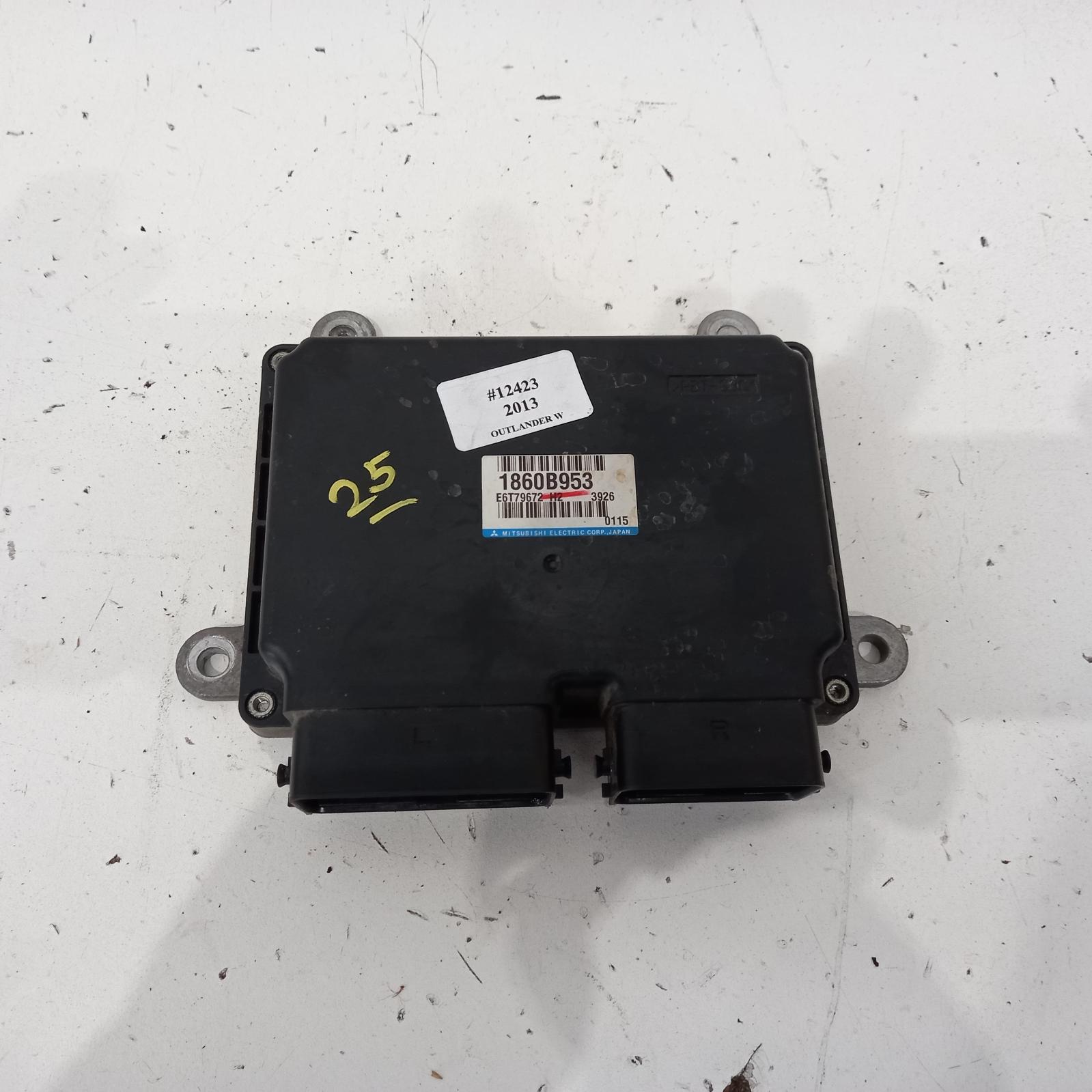 Outlander Ecu 2012-2021 engine ecu,2.4,petrol,auto t/m,ecu only,zj-zl,10/12- 00012423 #373236