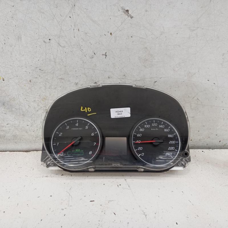 instrument cluster