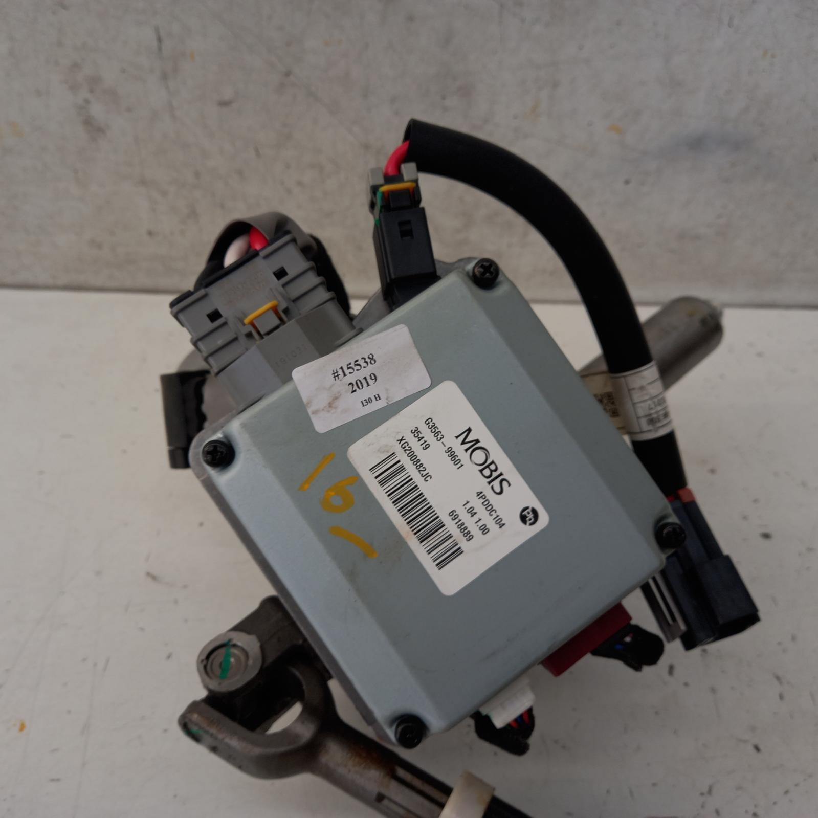 I30 Steering Column 2017-2021 electric w/ motor on column type,pd (s. korea vin kmhh),03/17-02/21 00015538 #378644