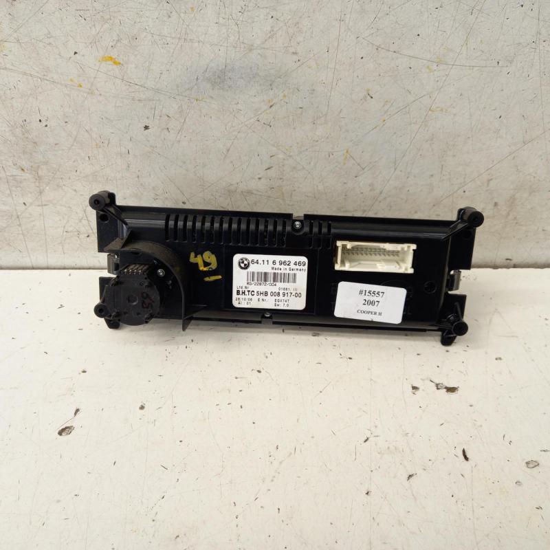 heater/aircon controls