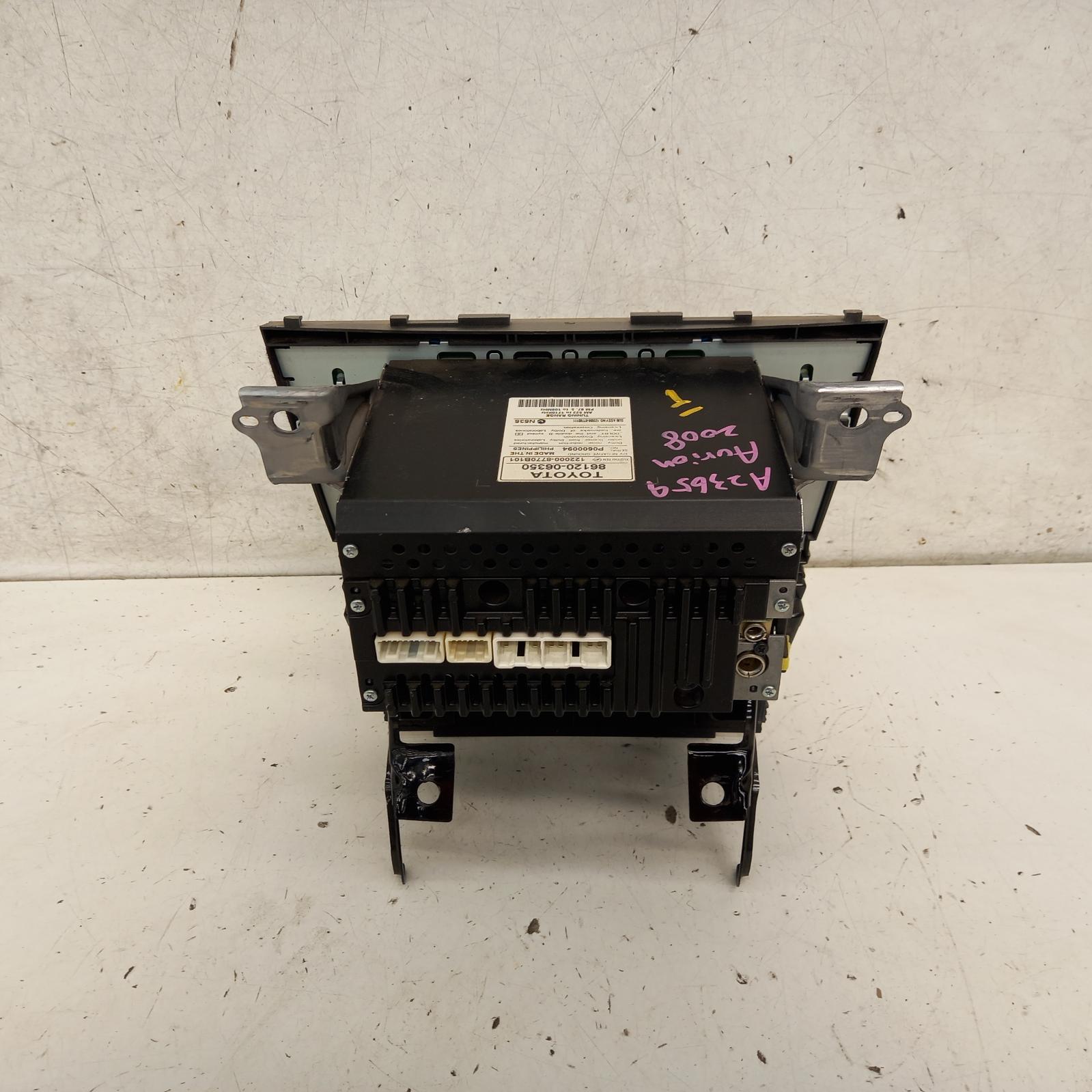 Aurion Stereo/head Unit 2006-2012 cd player,gsv40r,10/06-03/12 partwh #379596