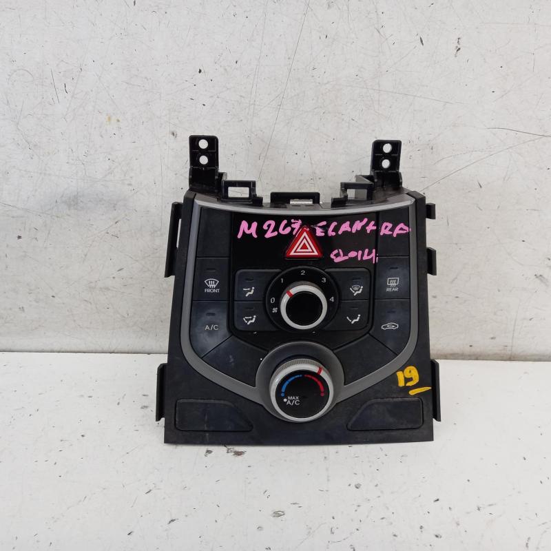 heater/aircon controls