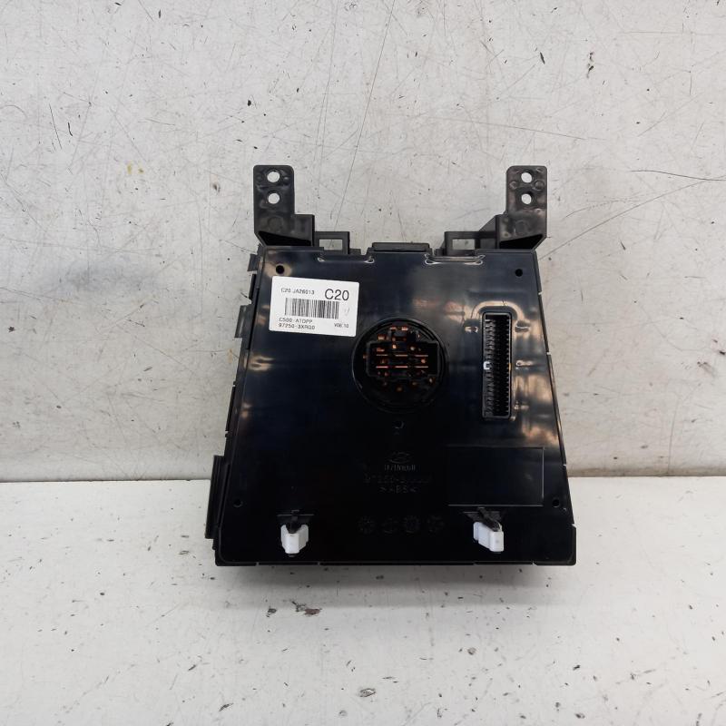 heater/aircon controls