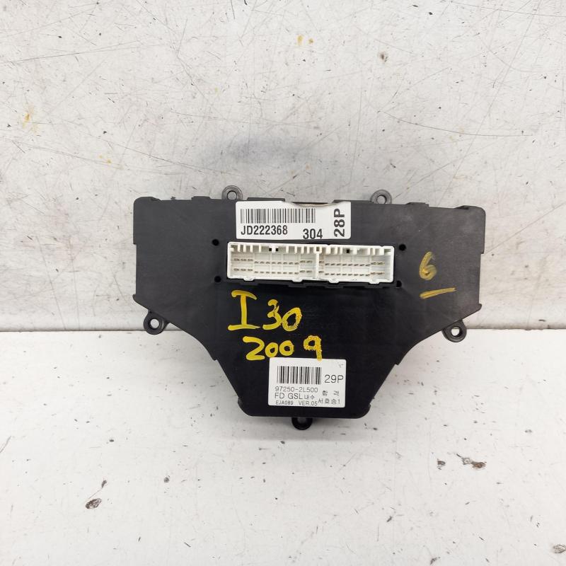 heater/aircon controls