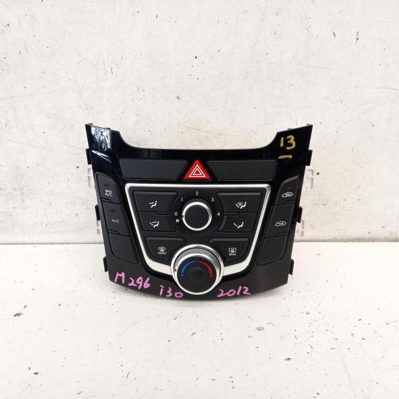 heater/aircon controls