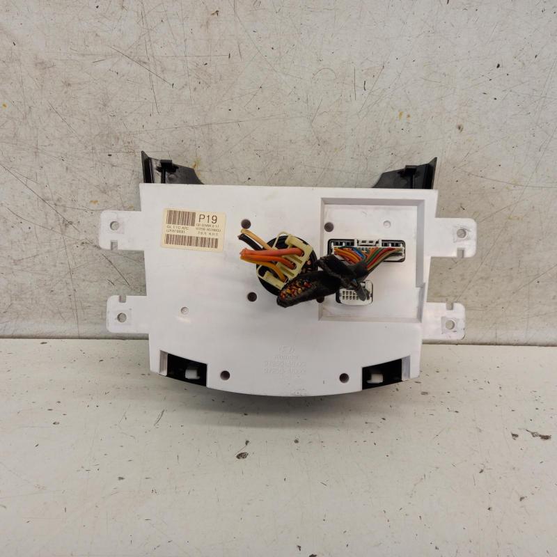 heater/aircon controls