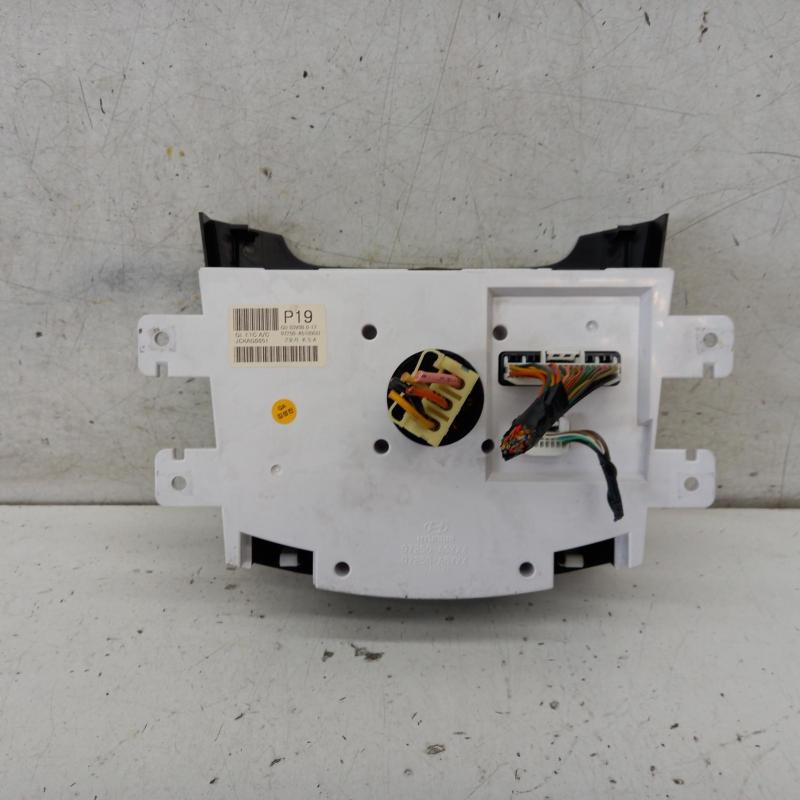 heater/aircon controls