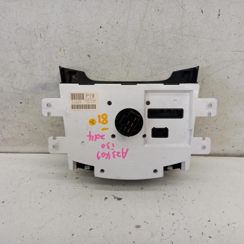 heater/aircon controls