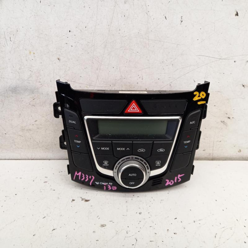 heater/aircon controls