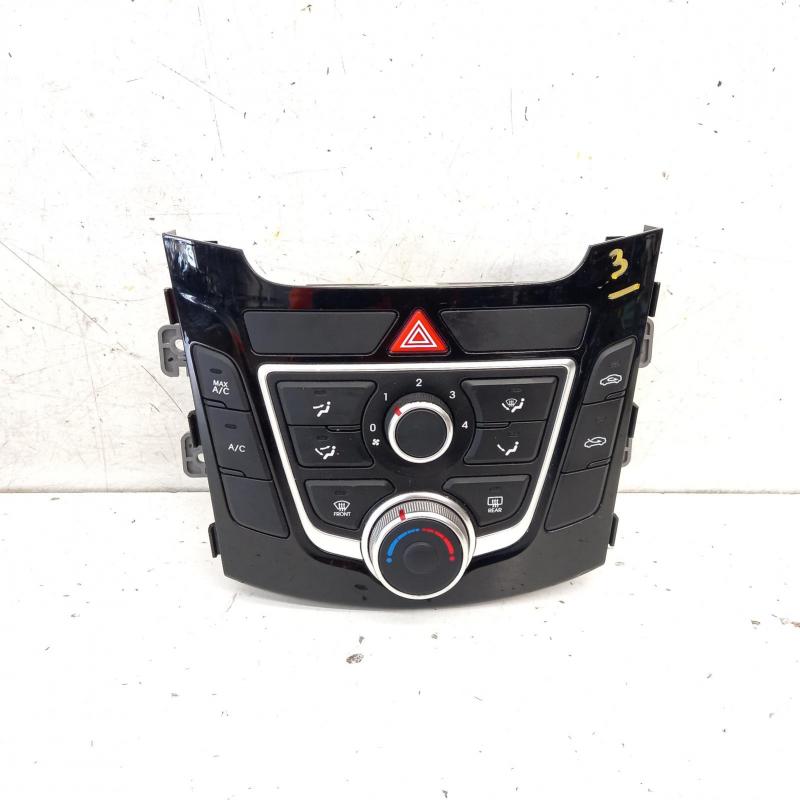 heater/aircon controls