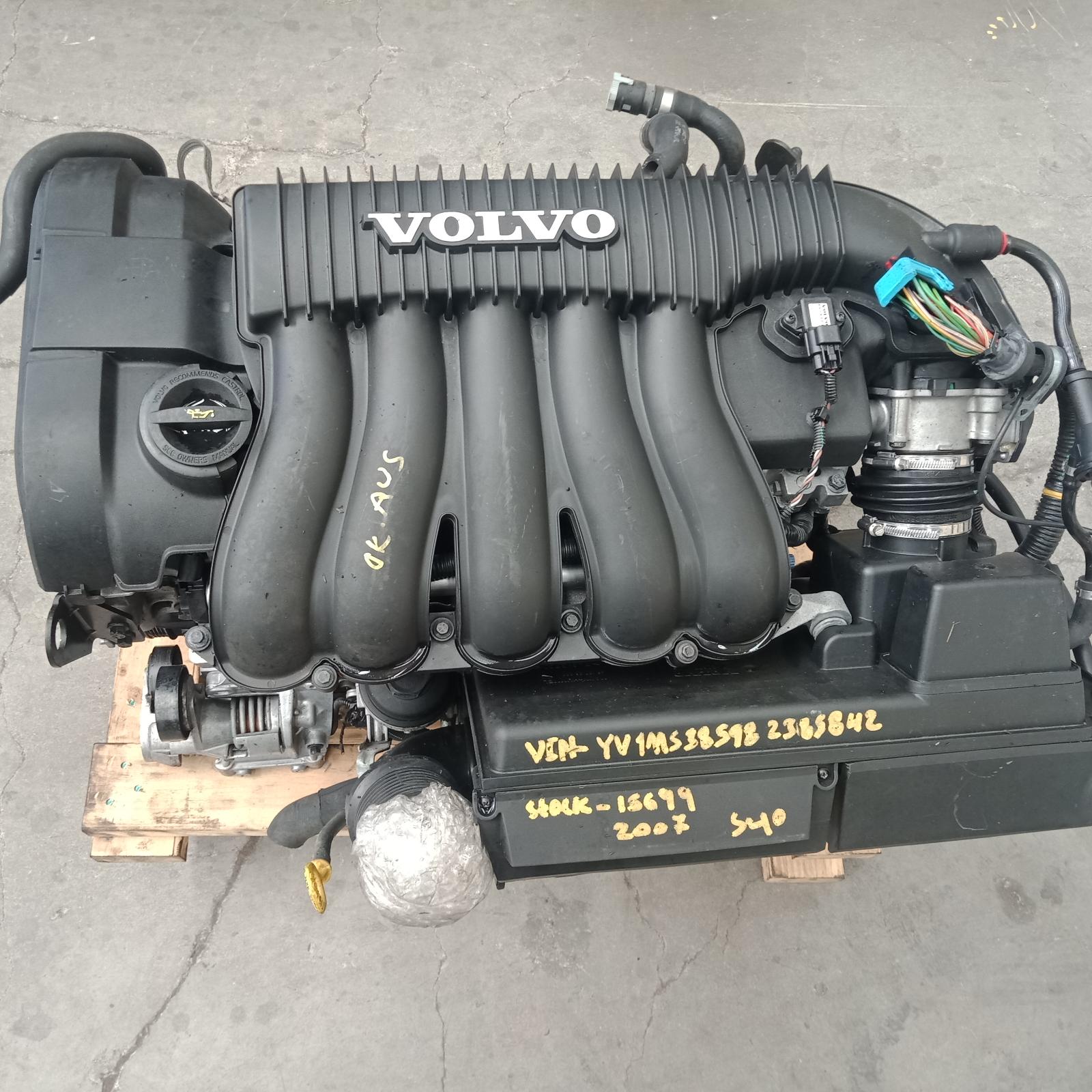 S40 Engine 2004-2010 petrol,2.4,b5244s4,03/04-08/10 00015699 #380454