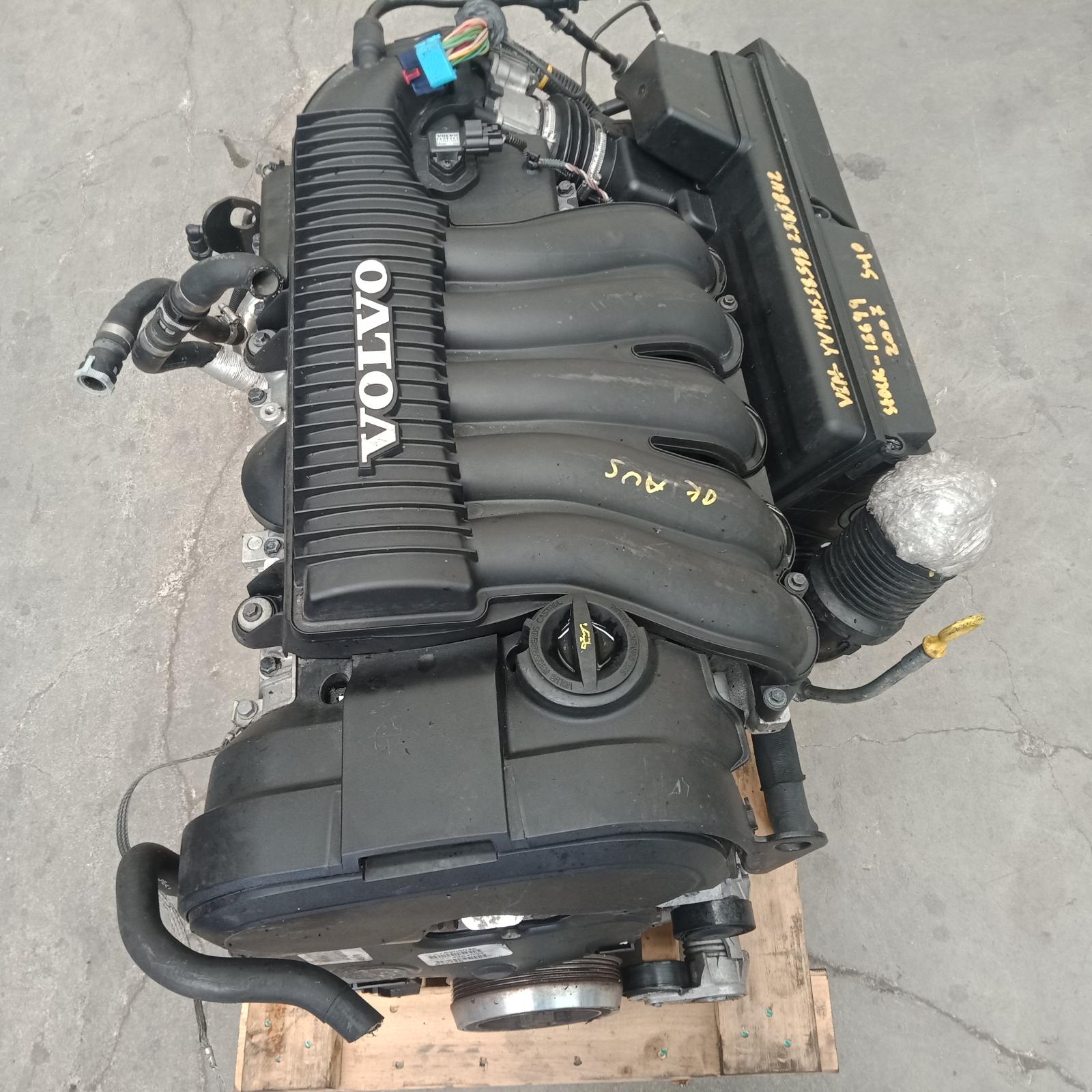 S40 Engine 2004-2010 petrol,2.4,b5244s4,03/04-08/10 00015699 #380454