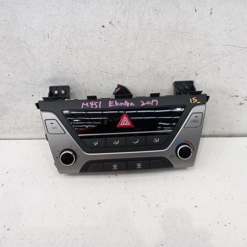 heater/aircon controls