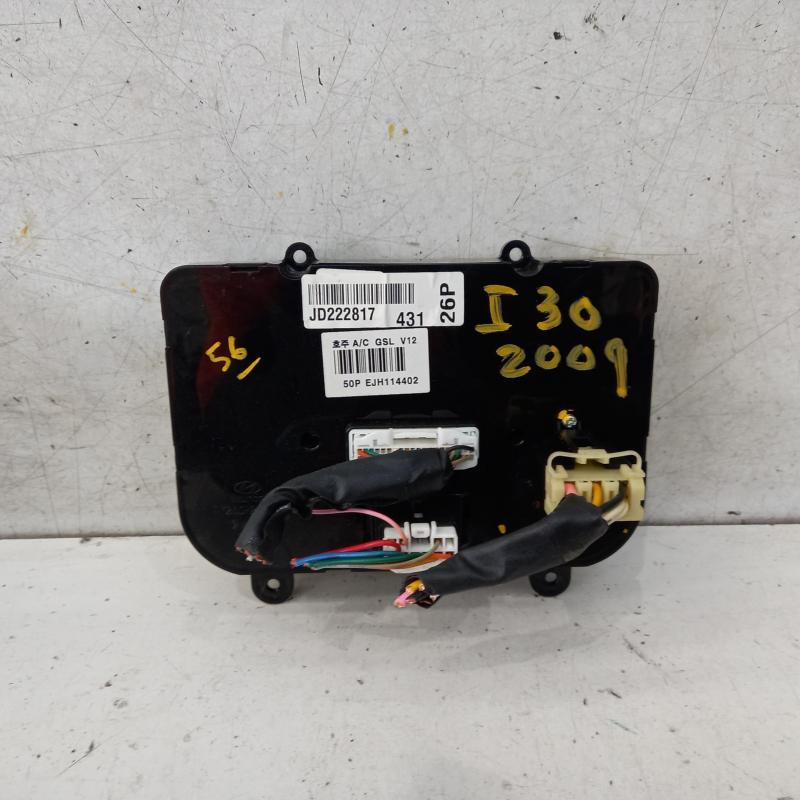 heater/aircon controls