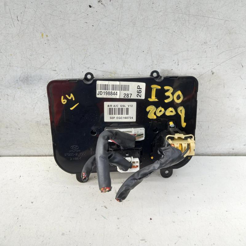 heater/aircon controls