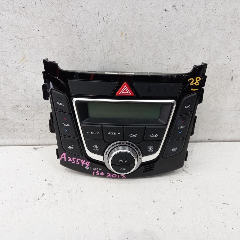 heater/aircon controls