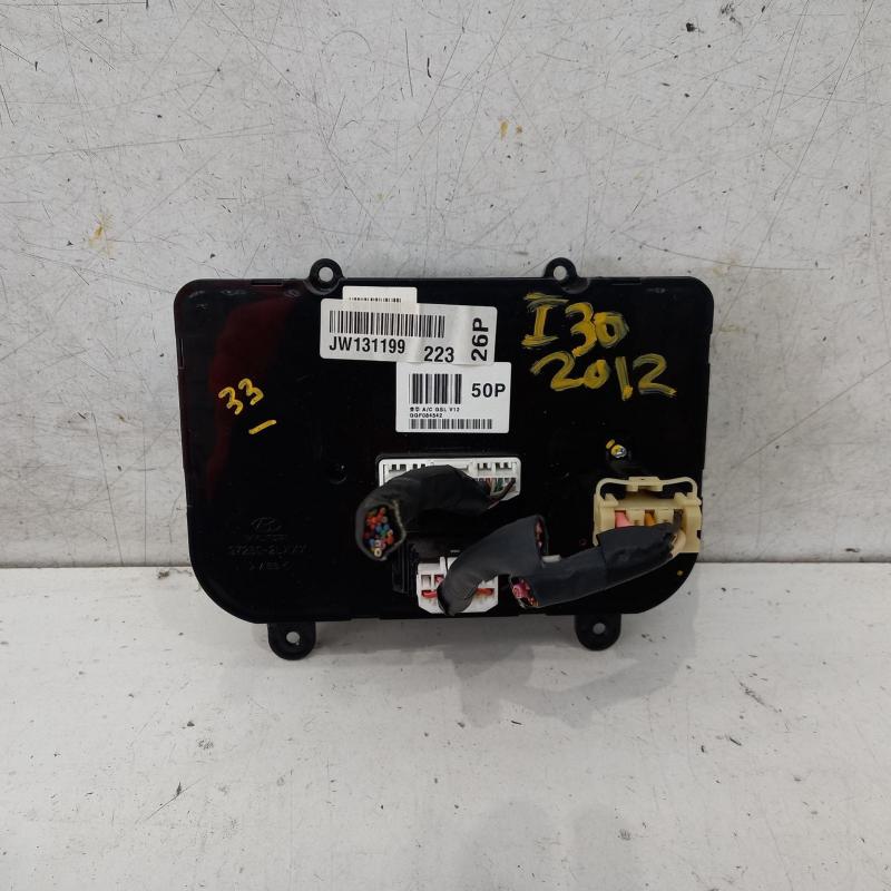 heater/aircon controls