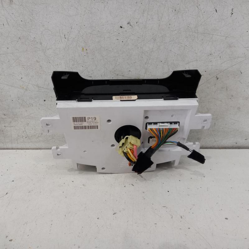 heater/aircon controls