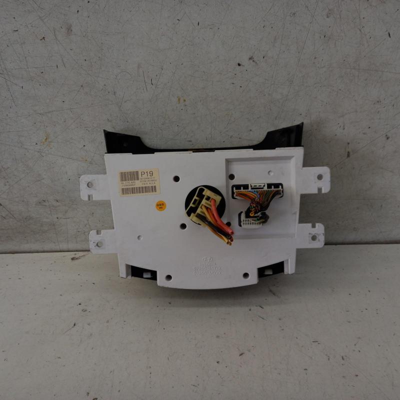 heater/aircon controls